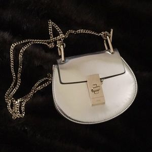 Chloe Drew Mini Gold Crossbody